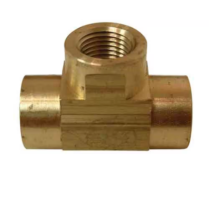 SCN TBZ818 BRASS STREET TEES 3/4"