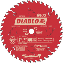 TDX992 FREUD 7-1/4" FINISH BLADE