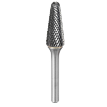 TGI714 BALLNOSE CONE SOLID BARBIDE BURR TAPER SHAPE