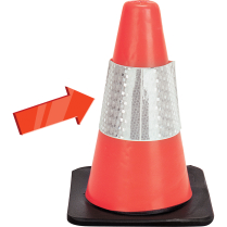 IDI TGTC-1802TRAFFIC CONE 18" ORG 4" REFLEC COLLAR 3 LB