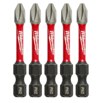 48-32-4602 MILWAUKEE 5PK 2" PWR IMPACT BIT PH2