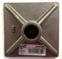 MILWAUKEE 48-62-3060 3/4"HEX DEMO TAMPER PLATE