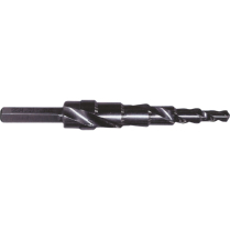 TJZ799 Progressive Step Drill, 1/4" - 3/8" , 1/8" Increments