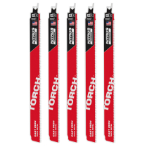 MILWAUKEE 48-00-5563, 12" TORCH W/NITRUS CARBIDE 5PK