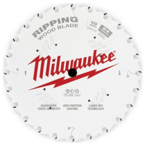 MILWAUKEE 48-40-1020 10" 24T RIPPING SAW BLADE