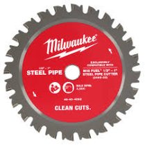 MILWAUKEE 48404062 STEEL PIPE CUTTING BLADE 1/2" TO1"