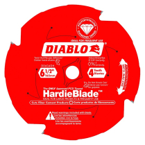 D0604DH, 6-1/2" x 4-Teeth HardieBlade&trade; Saw Blade for Fiber C