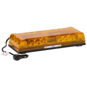 GROTE 17" lOW PROFILE LED BAR LAMP, MAGNETIC , AMBER/WHITE
