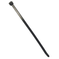 83-6016 STANDARD TIE, BLACK, 9", 120 LB, PK 100