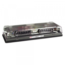 GROTE 76770 17" LED BAR LAMP, AMBER/BLUE