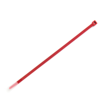 GROTE 85-6030 STANDARD TIE, RED, 7.5", 50 LB, PK 25