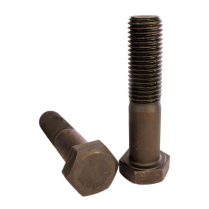 5/8" X 2" & 1/2" X 2" GR.5 UNC BOLTS C/W NUTS, FW, LW