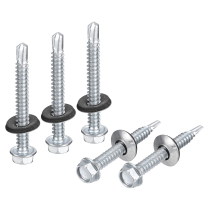 14 X 2-1/2" self drilling screws with neoprene seals 750/box