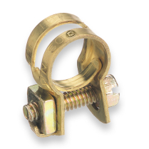 WES-502 HOSE CLAMP, FOR HOSE ID 1/4", CLAMP ID 9/16"