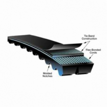 V-BELT 3VX 3/4IN 25IN 21/64IN EPDM