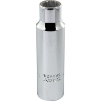 GRAY TOOLS 1/2" DRIVE 12 POINT DEEP LENGTH SOCKETS