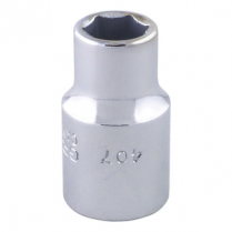 GRAY #407 SOCKET, 7/16", 1/2" DR