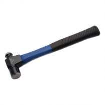 GRAY 16OZ BALL PEIN HAMMER W/FIBREGLASS HANDLE