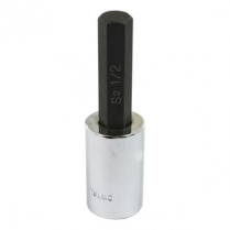 DW16L HEX HD. SKT., 1/2" X 4", 1/2" DR.