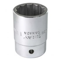 HD38 SKT, 1-3/16", 3/4" D, 12PT