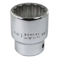 GRAY #HD44 SOCKET 1-3/8", 3/4" DR. 12 PT