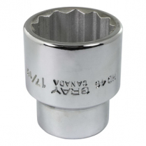 HD46 SOCKET, 1-7/16", 3/4" DR. 12 PT.