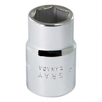 GRAY #M1215H SOCKET 15MM, 1/2" DR.