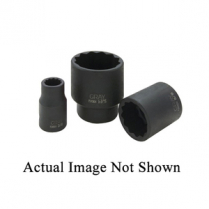 GRAY 1/2" IMPACT SOCKET,1/2"DR,12 PT