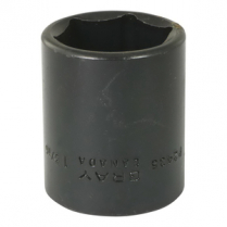 GRAY #P2435 SOCKET, 1-3/16", 1/2" DR. IMPACT