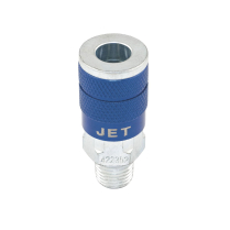 TCM1414 T COUPLER MALE, 1/4" BODY x 1/4" MNPT