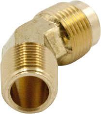 49-4A External Pipe x 45 Degree flare brass (2003-4-6B)