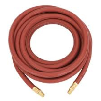 JET 408185 Rubber Air Hose - 1/2" X 25'