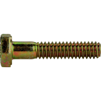 BB455298E 1/2" UNC HEX CAP SCREWS GRADE 8 COARSE ZINC-YELLOW