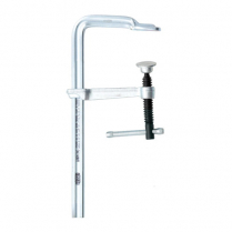 BESSEY F-STYLE WELDING CLAMP,CRIMPED ON SWIVEL PAD,4"