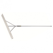 RAKE ASPH 4-1/2IN 28 AL AL STR 72IN AL