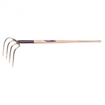 GARANT AGRO SERIES MANURE HOOK,4" TINES,LONG HANDLE