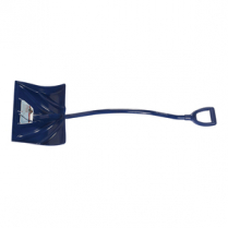 SHOVEL SNOW 18IN 13-1/2IN POLY 53-1/2IN