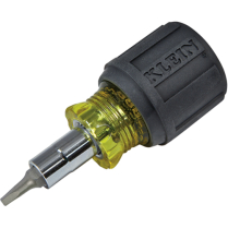 KLEIN 32562 STUBBY MULTI BIT SCREWDRIVER
