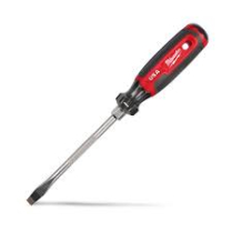 MILWAUKEE MT207 5/16" SLOTTED 6" CUSHION GRIP SCREWDRIVER