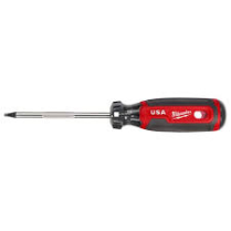 MILWAUKEE MT218 #2 SQU 4" CUSHION GRIP SCREWDRIVER