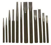 023505 12 PC Jumbo Punch and Chisel Set