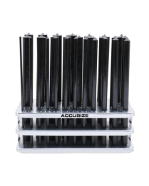 ACCUSIZE B01AIS69G2 4-7/8 Inch 28pc Transfer Punch Set, 3/32