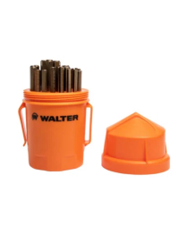 WALTER 01E619 1-60 SST DRILL SET C/W BOX