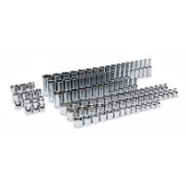 GEARWRENCH 099575101212 Master Metric Socket Set in Foam Sto