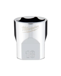 45-34-0010, 3/8" Drive 10mm Metric Deep Socket with FOUR FLA