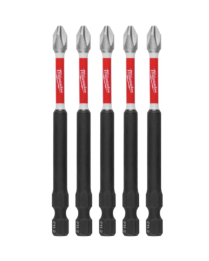 MILWAUKEE 48-32-4564 3-1/2&rdquo; Phillips #2 Power Bits (5 PK)