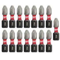 MILWAUKEE 48-32-5003 (5)15PK INSERT BIT PH2 TICTAC