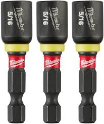 MILWAUKEE 49-66-4523 3PK 5/16 X 1-7/8 IMPCT MAG NTDVR