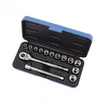 15 PC 3/8" DR Metric Socket Wrench Set - 6 Point #600226