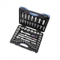 55PC. 1/2" DR. SAE/METRIC SOCKET SET